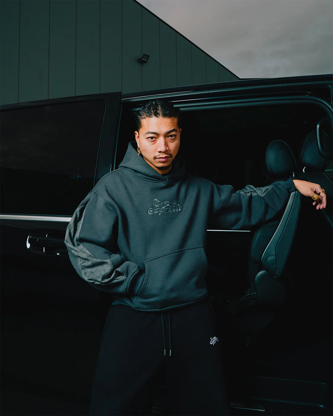 PLEATED HOODIE - Image 5